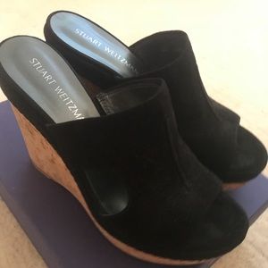 Black wedges Stuart Weitzman
